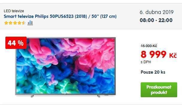 Ultra HD Smart TV, HDR, 127cm, Philips