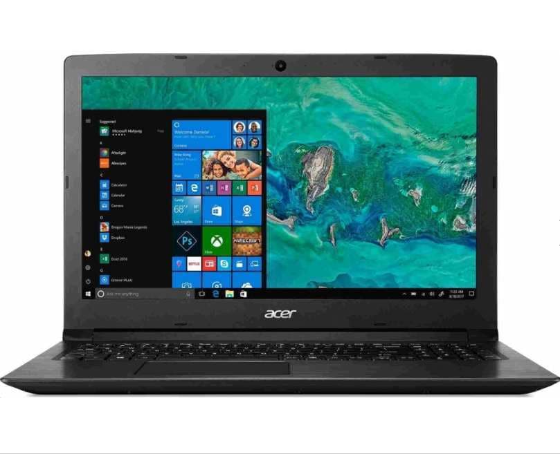 Acer, 3,4GHz, 4GB RAM, 16GB Optane, 15,6"