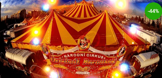 Lístek do Národního Cirkusu Originál Berousek