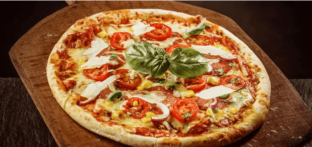 Pizza pečená na kameni 32cm pro dva