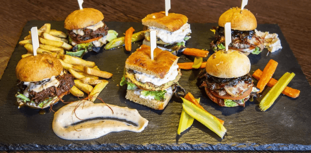 Miniburgery pro 2 osoby