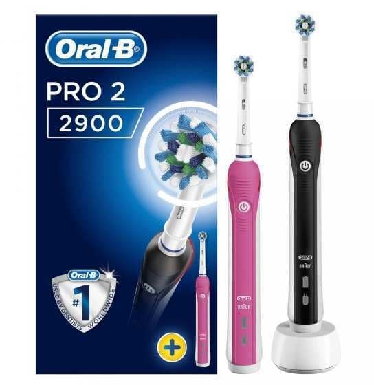 2x el. kartáček Oral-B PRO 2900