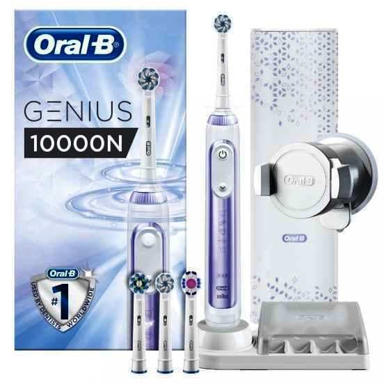 El. kartáček Oral-B Genius 10000 + ústní sprcha
