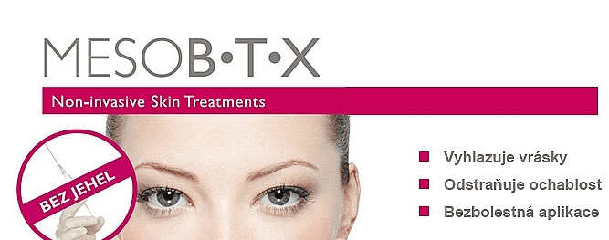 Vyčištění přístrojem Mesobotox 