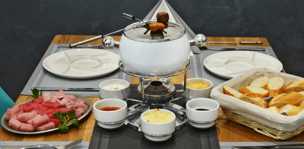 Fondue bourguignonne pro dva