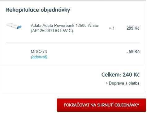 Powerbanka Adata, 12500 mAh, 2x USB