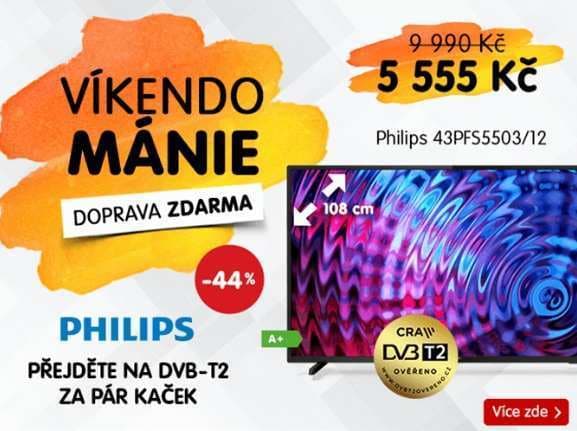Sleva na televize Philips