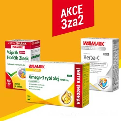 2+1 zdarma na produkty Walmark