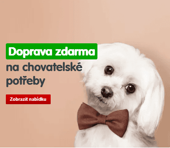 Doprava zdarma na chovatelské potřeby
