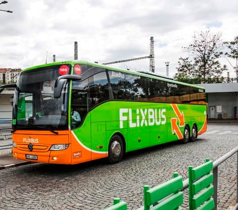 Sleva 15% na jízdenky Flixbus