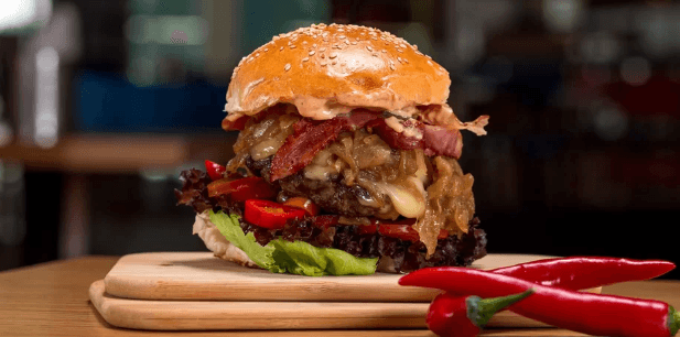 Burgerové menu od Toma pro 1 osobu