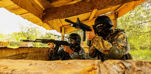 3 hodiny airsoftu v bývalé raketové základně
