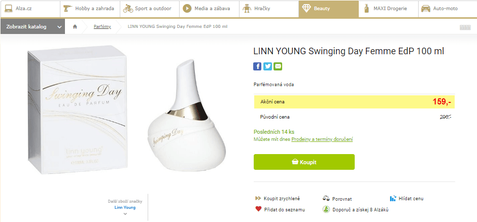 Dámský parfém LINN YOUNG 100ml