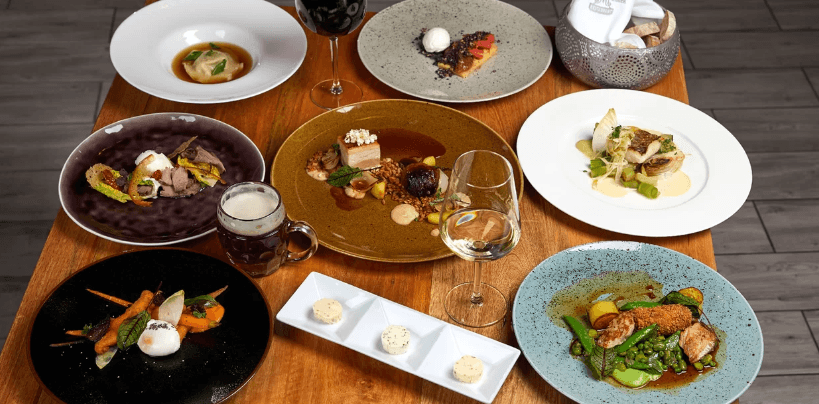 4chodové degustační menu à la carte pro 2