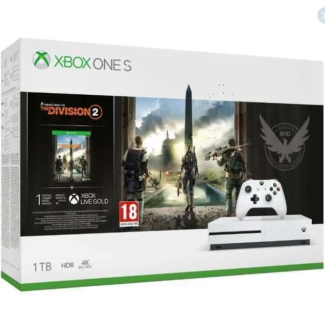 Xbox One S 1 TB + 3 dárky (hodnotné)