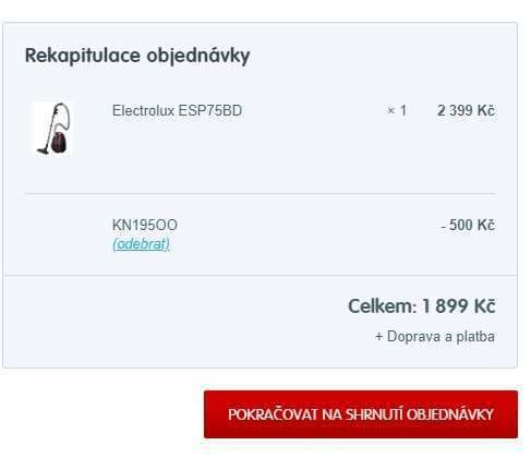 Sáčkový vysavač Electrolux ESP75BD