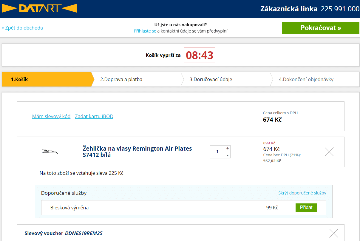 Žehlička na vlasy Remington Air Plates S7412