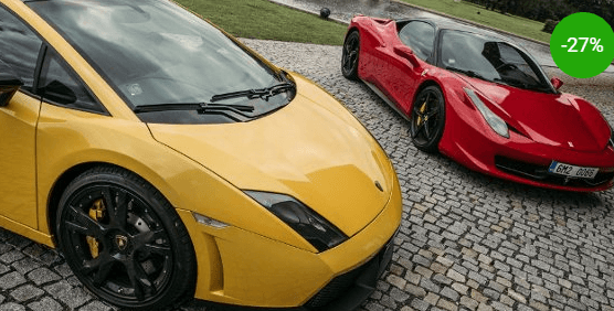Adrenalinová jízda ve Ferrari
