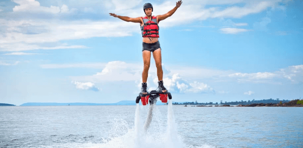 Adrenalinový zážitek na Flyboardu