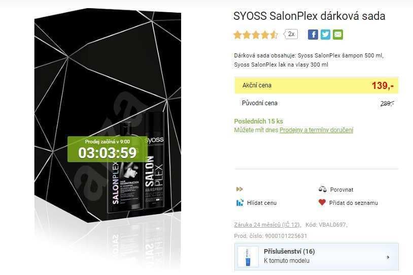 Dárková sada SYOSS SalonPlex