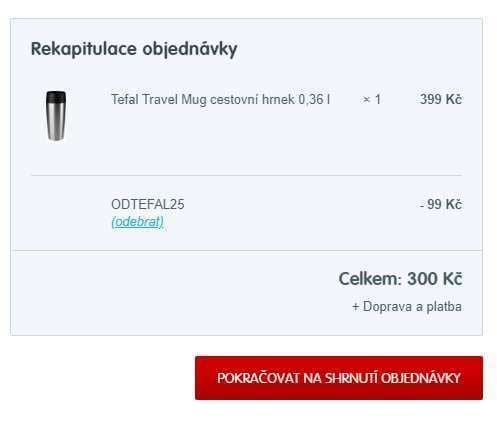 Termohrnek Tefal Travel Mug, 0,36l