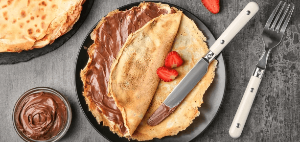 Sladká i slaná palačinka a ovocná limonáda