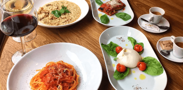Italské degustační menu pro dva