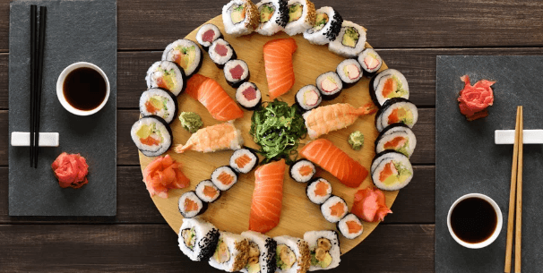 Výběr z 5 sushi setů