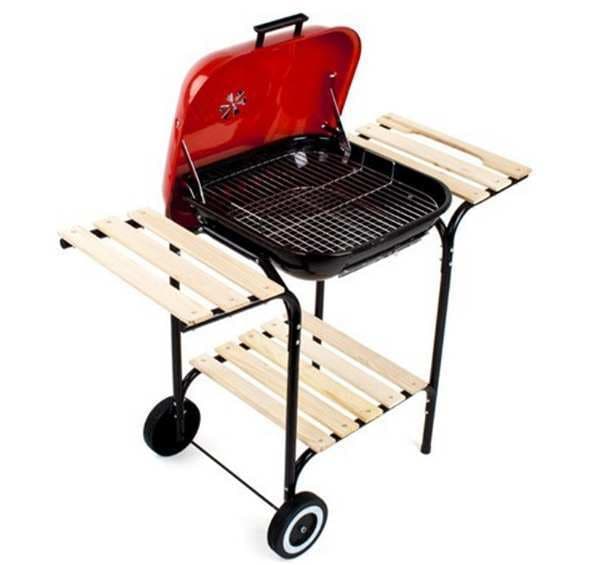 Gril Happy Green Party, 45x45 cm