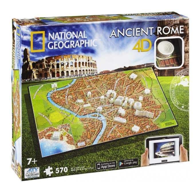 Puzzle 4D Starověký Řím Cityscape