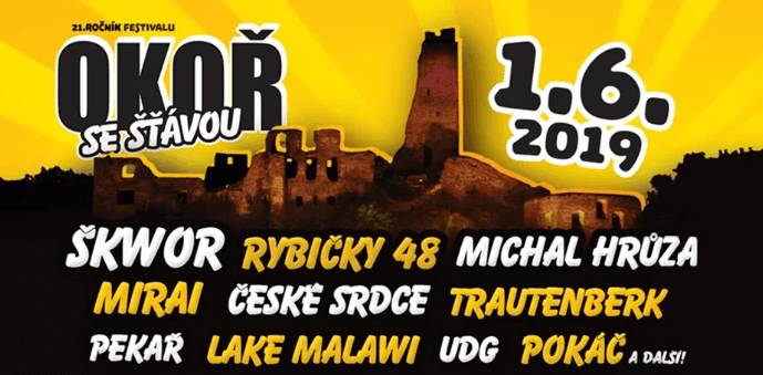Vstupenka na 21. ročník open-air festivalu