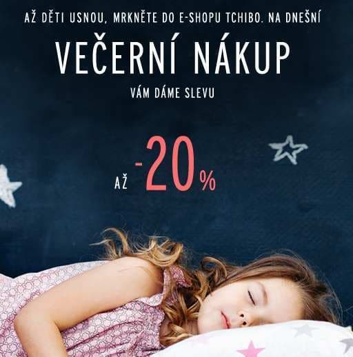 Tchibo - sleva 20% na spotřební zboží 