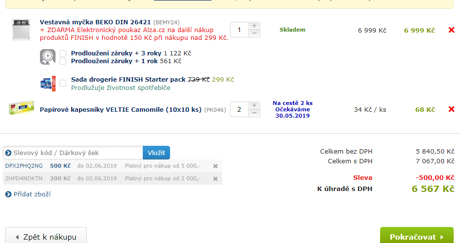 Vestavná myčka Beko, A++, 14 sad