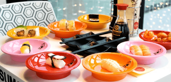 Running sushi: 2 h neomezené konzumace