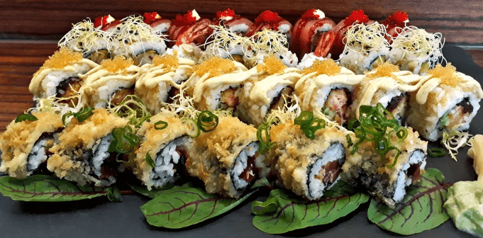 32 kousků sushi pro milovníky Asie