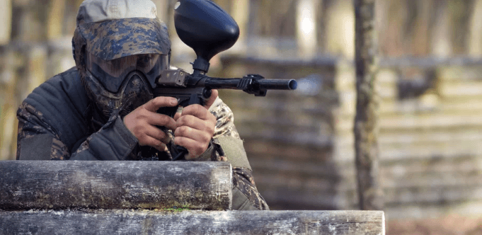 3–4 hodiny paintballu na přírodním hřišti