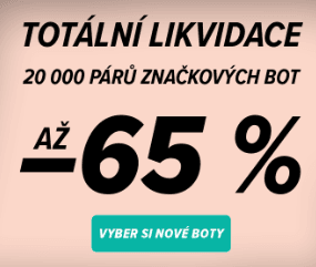 Velký výprodeji značkové obuvi