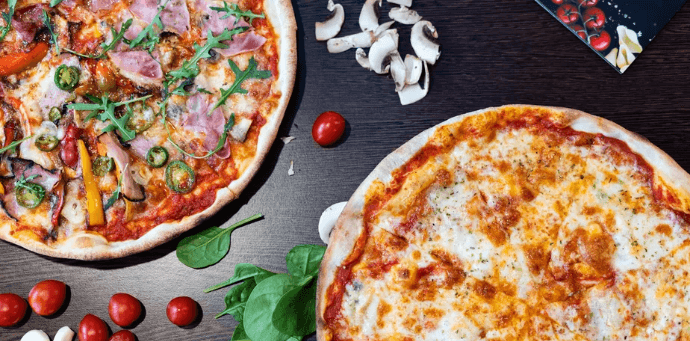 1× pizza podle výběru (ø 32 cm)