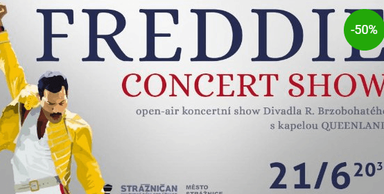 FREDDIE - CONCERT SHOW vstupenka