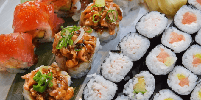 Na sushi do pasáže Alfa: 28 kousků