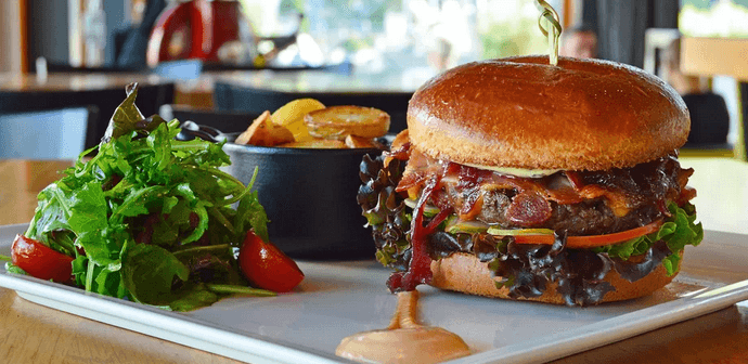 Burger z argentinského hovězího