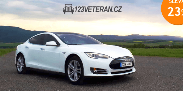 Jízda v elektromobilu Tesla Model S P85