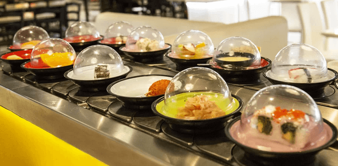 Running sushi: 2 hodiny