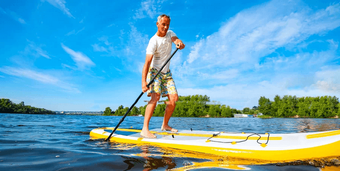 Paddleboard nebo kánoe, 60 minut 