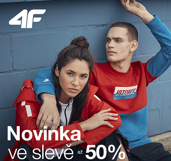 Extra sleva 20% na vše od značky 4F 