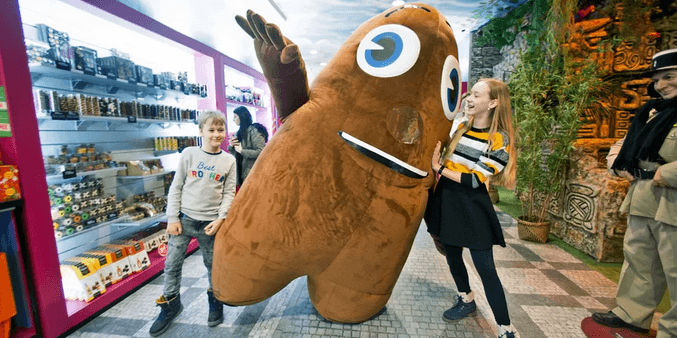 Vstup do Muzea čokolády Chocotopia