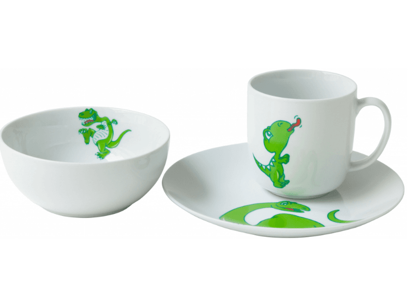 Porcelánová jídelní sada pro děti