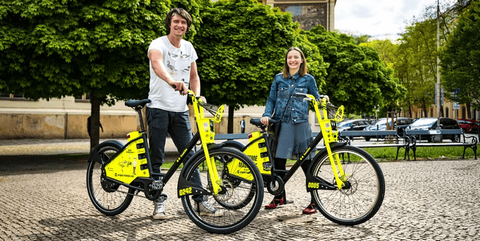 50 nebo 70 kreditů na půjčení elektrokola Freebike