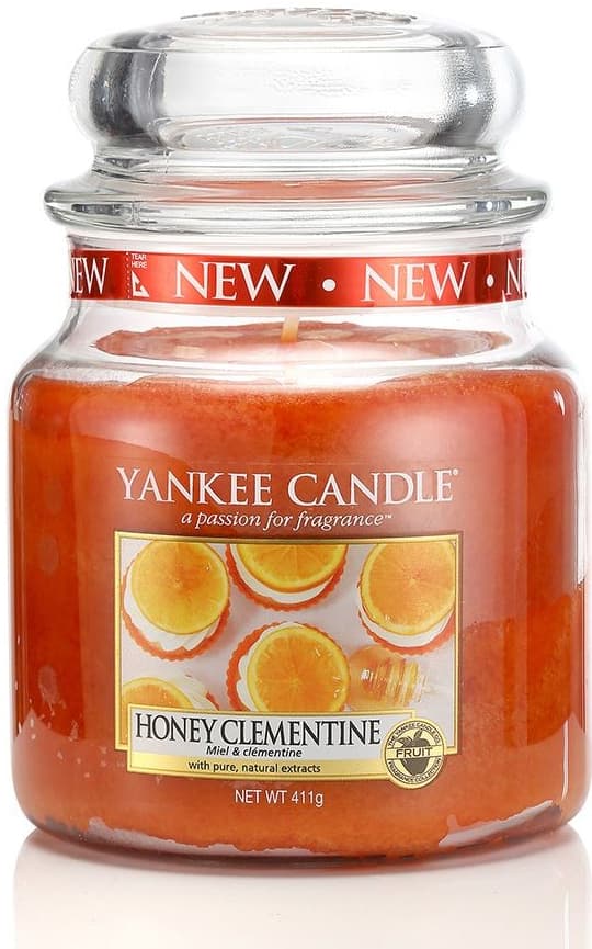 Svíčka Yankee Candle Honey Clementine 410g