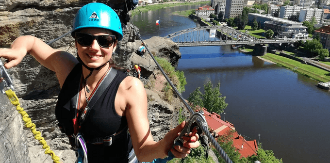 Via Ferrata: Lezení po Pastýřské stěně